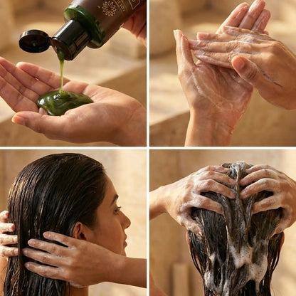 Neem & Aloe Vera Anti-Hairfall Shampoo | Adi Herbs