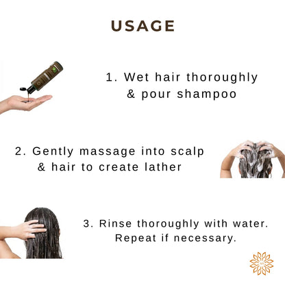 Neem & Aloe Vera Anti-Hairfall Shampoo | Adi Herbs